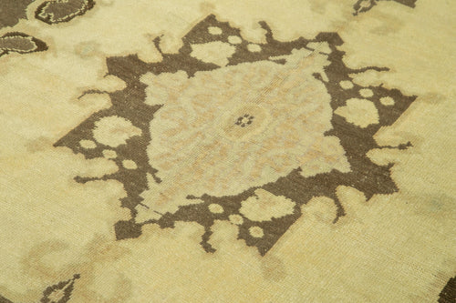 Taspinar Beige Classic Wool Handmade Area Rug 5'1'' x 7'9''