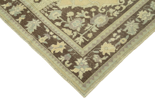 Taspinar Beige Classic Wool Handmade Area Rug 5'1'' x 8'9''