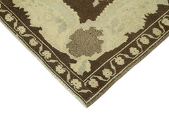 Taspinar Beige Classic Wool Handmade Area Rug 4'10'' x 7'6''