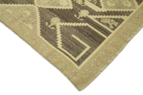 Taspinar Beige Classic Wool Handmade Area Rug 4'10'' x 7'5''