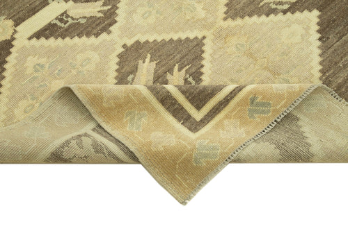 Taspinar Beige Classic Wool Handmade Area Rug 4'10'' x 7'5''