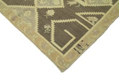 Taspinar Beige Classic Wool Handmade Area Rug 4'7'' x 8'2''