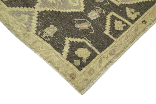 Taspinar Beige Classic Wool Handmade Area Rug 5'1'' x 9'4''