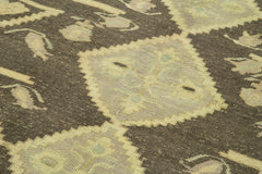 Taspinar Beige Classic Wool Handmade Area Rug 5'1'' x 9'4''