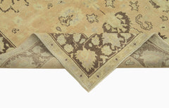 Taspinar Beige Classic Wool Handmade Area Rug 4'7'' x 10'9''