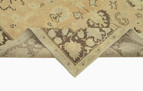 Taspinar Beige Classic Wool Handmade Area Rug 4'7'' x 10'9''