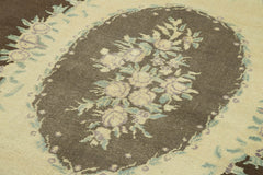 Taspinar Beige Classic Wool Handmade Area Rug 4'10'' x 8'10''