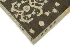 Taspinar Brown Classic Wool Handmade Area Rug 5'6'' x 8'9''