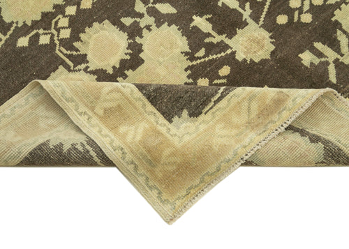 Taspinar Beige Classic Wool Handmade Area Rug 4'10'' x 8'0''