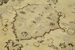 Taspinar Beige Classic Wool Handmade Area Rug 4'11'' x 8'9''