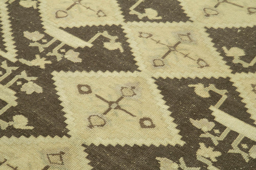 Taspinar Beige Classic Wool Handmade Area Rug 5'1'' x 7'11''
