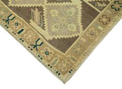 Taspinar Beige Classic Wool Handmade Area Rug 4'11'' x 8'4''