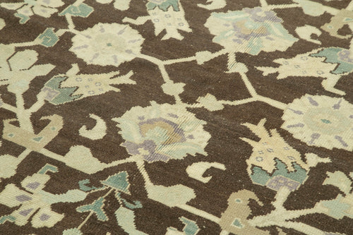 Taspinar Beige Classic Wool Handmade Area Rug 4'11'' x 8'8''