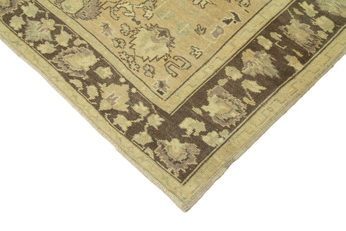 Taspinar Beige Classic Wool Handmade Area Rug 4'11'' x 7'4''