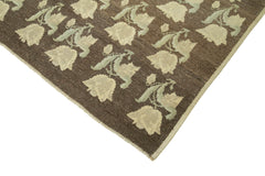 Taspinar Beige Classic Wool Handmade Area Rug 4'6'' x 8'0''