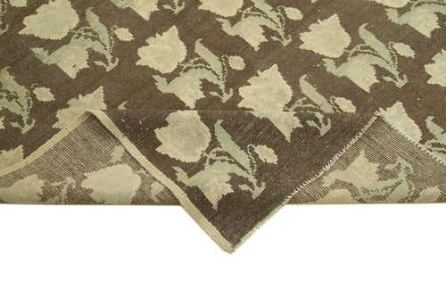 Taspinar Beige Classic Wool Handmade Area Rug 4'6'' x 8'0''