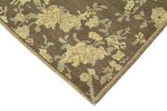 Taspinar Beige Classic Wool Handmade Area Rug 4'1'' x 8'0''