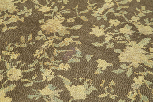 Taspinar Beige Classic Wool Handmade Area Rug 4'1'' x 8'0''