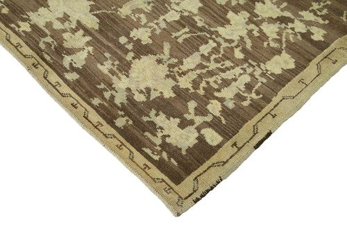 Taspinar Beige Classic Wool Handmade Area Rug 4'6'' x 7'8''