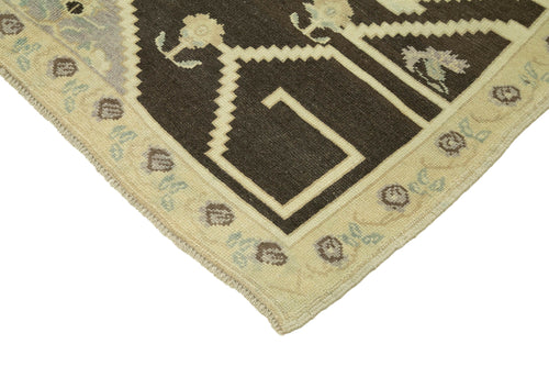 Taspinar Beige Classic Wool Handmade Area Rug 4'7'' x 7'7''