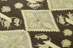 Taspinar Beige Classic Wool Handmade Area Rug 4'7'' x 7'7''