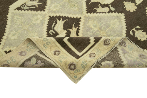 Taspinar Beige Classic Wool Handmade Area Rug 4'7'' x 7'7''