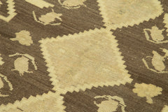 Taspinar Beige Classic Wool Handmade Area Rug 4'1'' x 7'5''