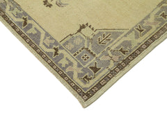 Taspinar Beige Classic Wool Handmade Area Rug 3'4'' x 5'4''