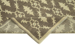 Taspinar Beige Classic Wool Handmade Area Rug 3'8'' x 7'0''