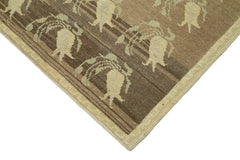 Taspinar Beige Classic Wool Handmade Area Rug 4'2'' x 6'11''