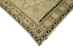 Taspinar Beige Classic Wool Handmade Area Rug 3'9'' x 7'5''