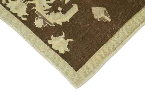 Taspinar Brown Classic Wool Handmade Area Rug 3'3'' x 4'8''