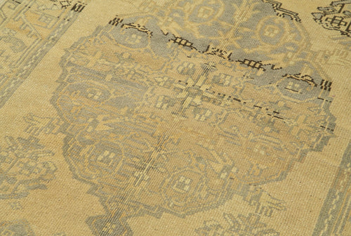 Taspinar Beige Classic Wool Handmade Area Rug 3'5'' x 6'11''