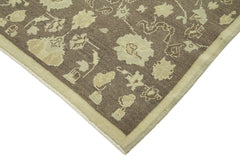 Taspinar Beige Classic Wool Handmade Area Rug 3'8'' x 7'7''