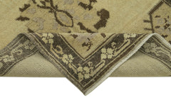 Taspinar Beige Classic Wool Handmade Area Rug 2'11'' x 6'0''