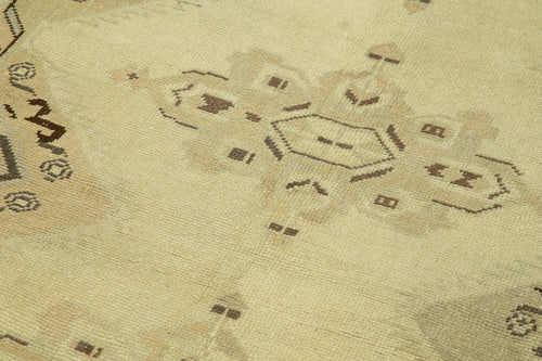 Taspinar Beige Classic Wool Handmade Area Rug 3'7'' x 6'7''