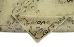 Taspinar Beige Classic Wool Handmade Area Rug 3'7'' x 6'7''