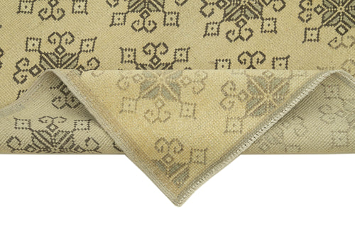 Taspinar Beige Classic Wool Handmade Area Rug 2'10'' x 6'3''