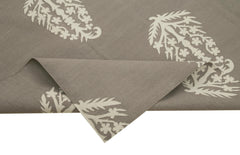 Geometric Duri Brown Geometric Cotton Wool Handmade Area Rug 8'1'' x 10'0''