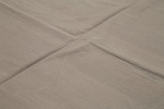 Geometric Duri Brown Geometric Cotton Wool Handmade Area Rug 9'2'' x 12'2''