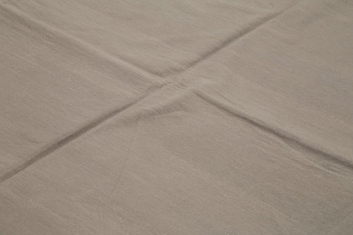 Geometric Duri Brown Geometric Cotton Wool Handmade Area Rug 9'2'' x 12'2''