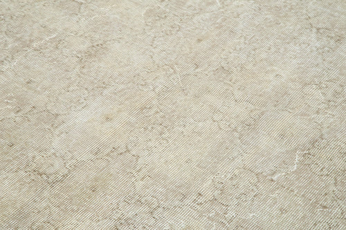 Handmade Area Rug - Checkered Kilim Beige Wool Cotton Carpet 6'9''x10'3''