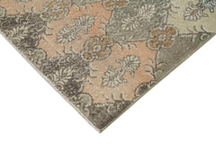 Handmade Area Rug - Checkered Kilim Cotton Wool Vintage Turkish Carpet 5'4''x9'8''