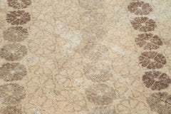 Handmade Area Rug | Checkered Kilim Beige Cotton Wool Durable Woven Carpet 5'5"x8'4"