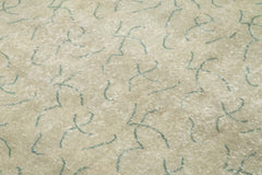 Handmade Area Rug – Checkered Kilim Beige Cotton Wool Durable Carpet 6'7'' x 9'8''