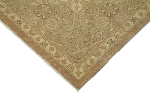 Tebriz Brown Classic Cotton Wool Handmade Area Rug 8'10'' x 14'8''