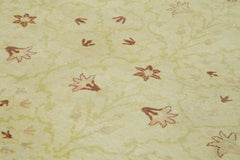 Tebriz Beige Classic Cotton Wool Handmade Area Rug 8'6'' x 11'10''