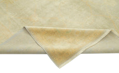 Tebriz Yellow Classic Cotton Wool Handmade Area Rug 6'0'' x 9'1''