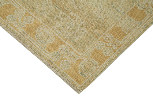 Tebriz Beige Classic Cotton Wool Handmade Area Rug 9'2'' x 11'11''