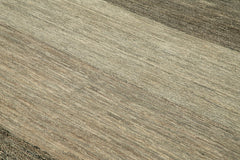 Tebriz Grey Classic Cotton Wool Handmade Area Rug 8'11'' x 11'7''